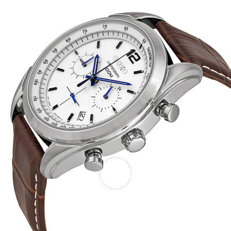 Seiko Chronograph White Dial Men's Watch SSB095