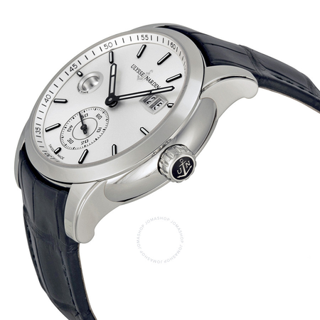 Ulysse Nardin GMT Dual Time Automatic Men's Watch 3343126-91 3343-126-91