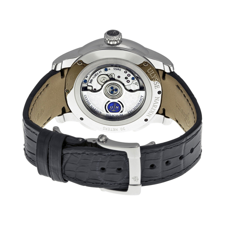Ulysse Nardin GMT Dual Time Automatic Men's Watch 3343126-91 3343-126-91