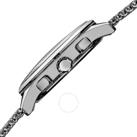Akribos XXIV Akribos White Dial Chronograph Stainless Steel Mesh Men's Watch AK625SS