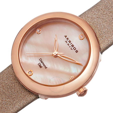Akribos XXIV Mother-of-Pearl Ladies Watch AK687PK