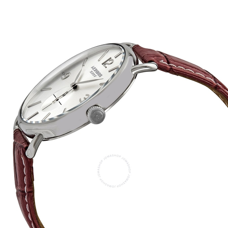 Akribos XXIV Silvertone Ladies Watch AK658BUR AK658BUR