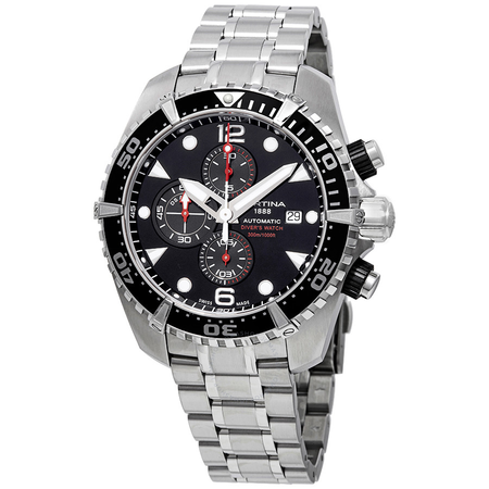 Certina DS Action Chronograph Automatic Black Dial Men's Watch C032.427.11.051.00