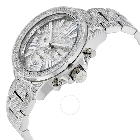 Michael Kors Chronograph Crystal Pave Dial Ladies Watch MK6317