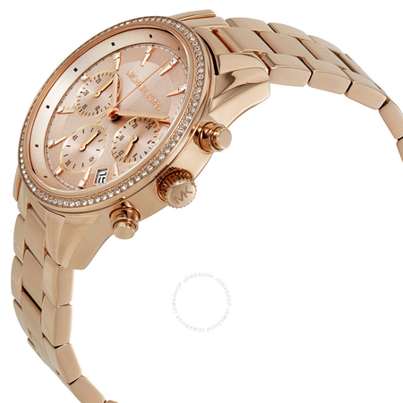 Michael Kors Ritz Rose Dial Ladies Watch MK6357