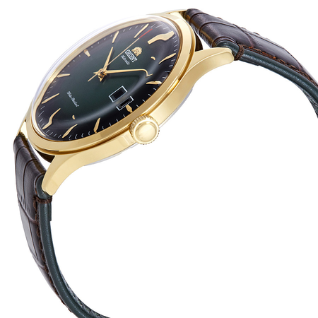 Orient Bambino Version 4 Automatic Green Dial Men's Watch FAC08002F0