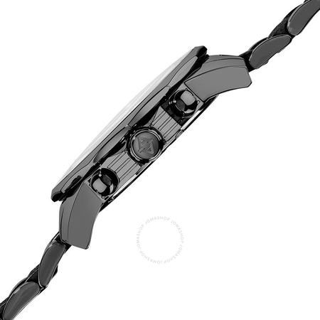 Akribos XXIV Akribos Conqueror Chronograph Black IP Stainless Steel Men's Watch AK561BK