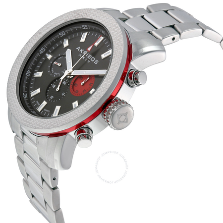 Akribos XXIV Black Men's Watch AK684SSB