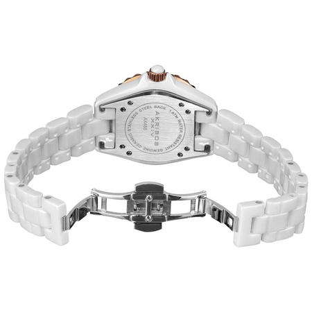 Akribos XXIV Ceramic Ladies Watch AK485WTR