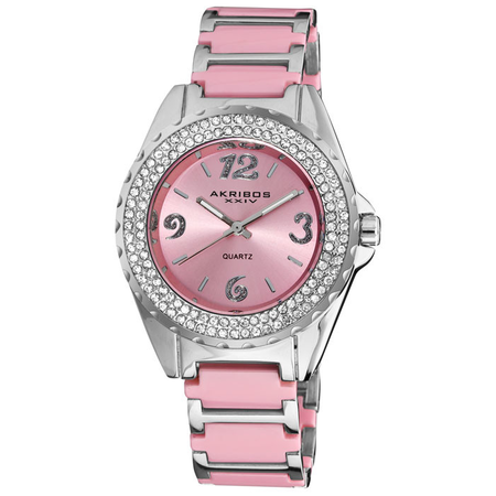 Akribos XXIV Ceramic Ladies Watch AK514PK