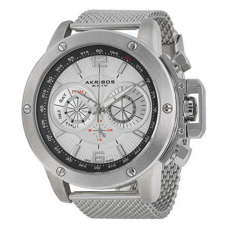 Akribos XXIV Conqueror Men's Watch AK515SSW