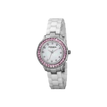 Akribos XXIV Mother Of Pearl Dial Quartz Ladies Watch AK781WTP