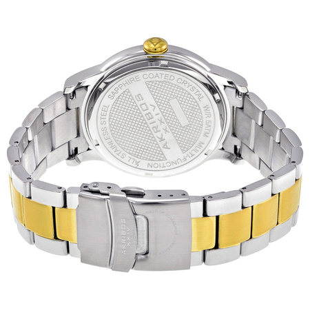 Akribos XXIV Stainless Steel Men's Watch AK728TTG