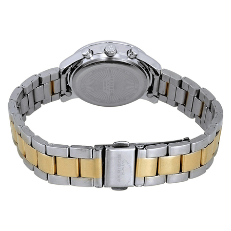 Akribos XXIV Ultimate Multi-Function Silver Dial Two-tone Ladies Watch AK709TTG