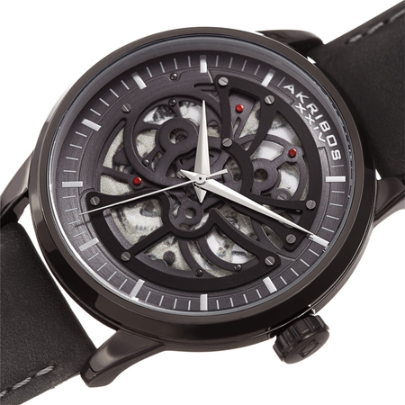 Akribos XXIV Black Dial Men's Watch AK1018BK