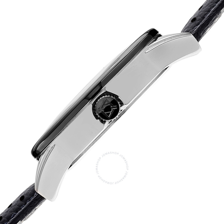 Akribos XXIV Perforated Strap Black Dial Men's Watch AK1048SSBK