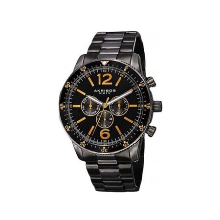 Akribos XXIV Black Dial Multi-function Men's Watch AK768BK