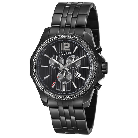 Akribos XXIV Black Men's Watch AK662BK