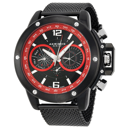Akribos XXIV Conqueror Men's Watch AK515BK