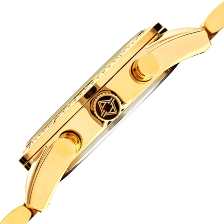Akribos XXIV Gold Tone Dial Men's Watch AK1040YG