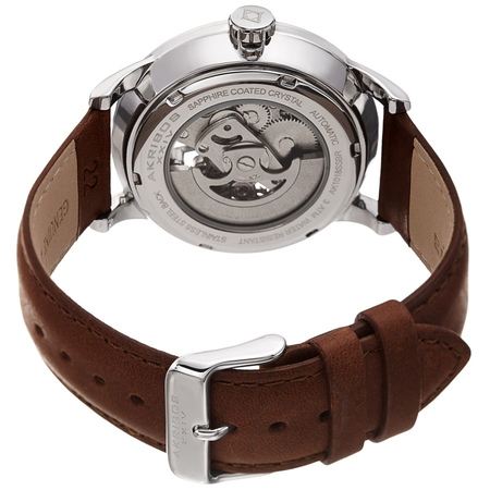 Akribos XXIV Silver-tone Dial Men's Watch AK1018SSBR