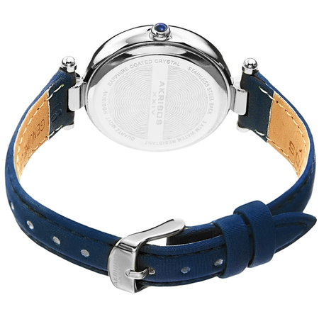 Akribos XXIV White Dial Ladies Watch AK1070BU