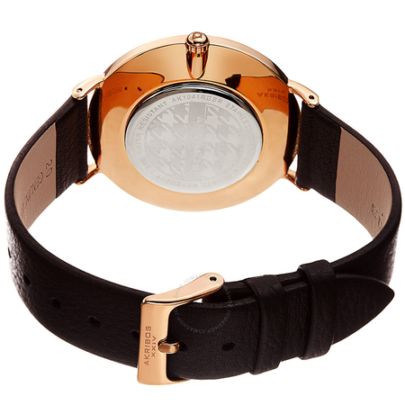 Akribos XXIV Waves White Dial Men's Watch AK1041RGBR