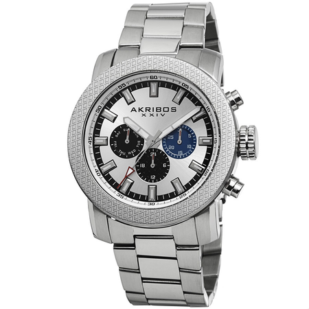 Akribos XXIV White Men's Watch AK684SS