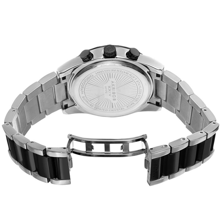 Akribos XXIV Chronograph Black Dial Men's Watch AK1072TTB