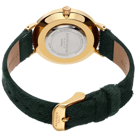 Akribos XXIV Green Dial Ladies Watch AK1081GN