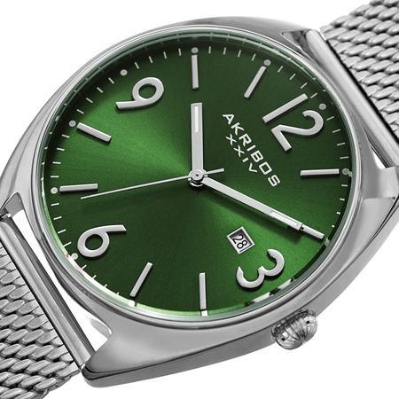 Akribos XXIV Green Dial Men's Watch AK1026GN