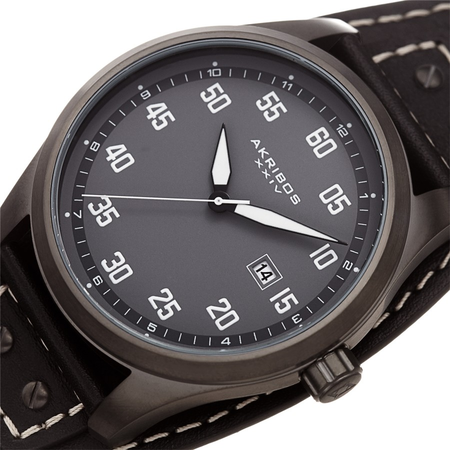 Akribos XXIV Grey Dial Men's Watch AK1024BK
