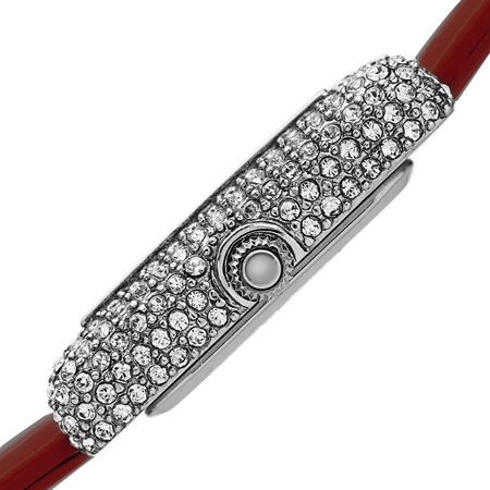 Akribos XXIV Red Dial Ladies Watch AK1068RD