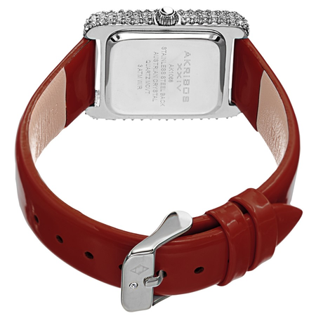 Akribos XXIV Red Dial Ladies Watch AK1068RD