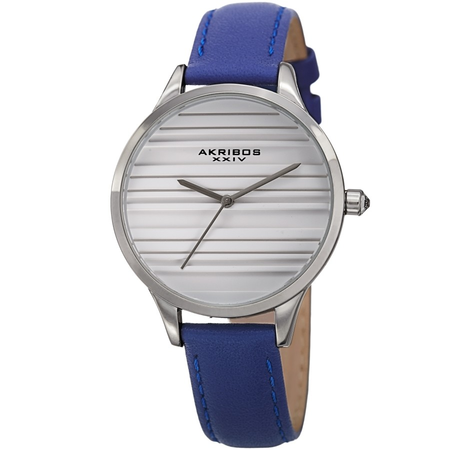 Akribos XXIV White Dial Ladies Watch AK1005BU