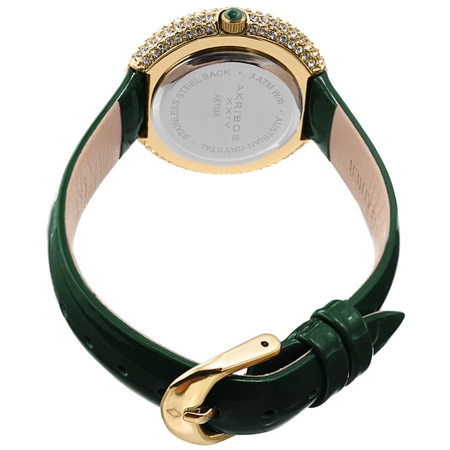 Akribos XXIV White Dial Ladies Watch AK1049GN