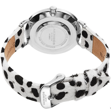 Akribos XXIV White Dial Ladies Watch AK1080SS
