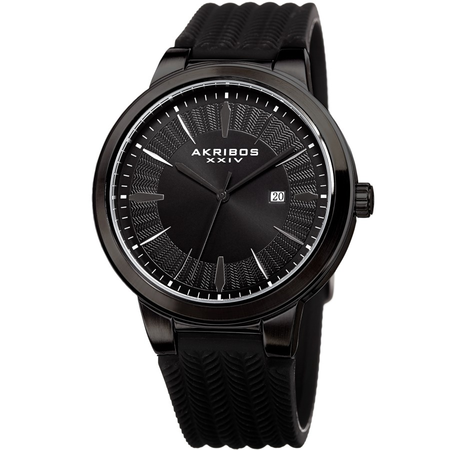Akribos XXIV Black Dial Men's Watch AK1007BK