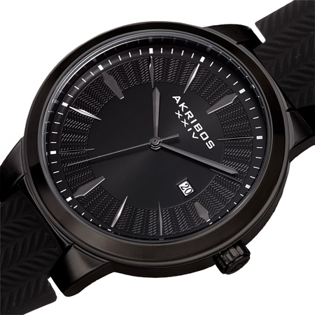 Akribos XXIV Black Dial Men's Watch AK1007BK