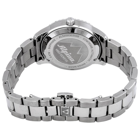 Alpina Comtesse Automatic White Mother of Pearl Dial Ladies Watch AL-525APW3CD6B