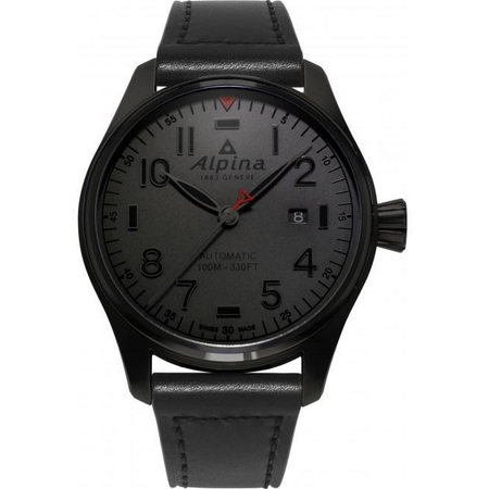 Alpina Startimer Pilot Automatic Dark Grey Dial Men's Watch AL-525GG4FBS6