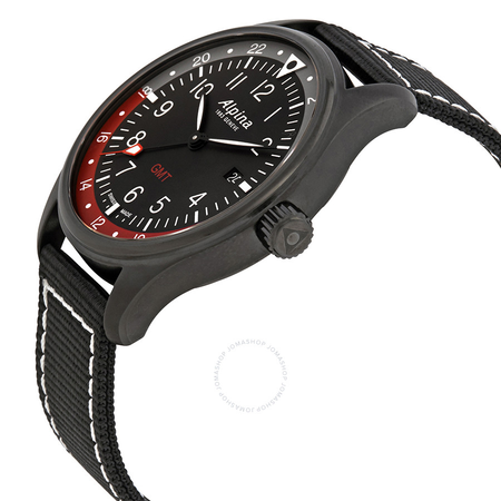 Alpina Startimer Pilot GMT Black Dial Men's Watch AL-247BR4FBS6
