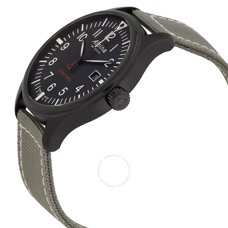 Alpina Startimer Pilot Black Dial Men's Watch AL-240B4FBS6