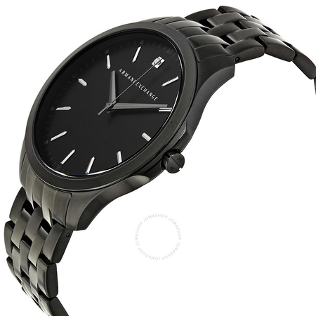 Armani Exchange Black DIal Black PVD Stainless Steel Men's Watch AX2159