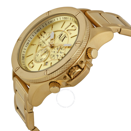 Armani Exchange Chronograph Champagne Dial Men's Watch AX1504