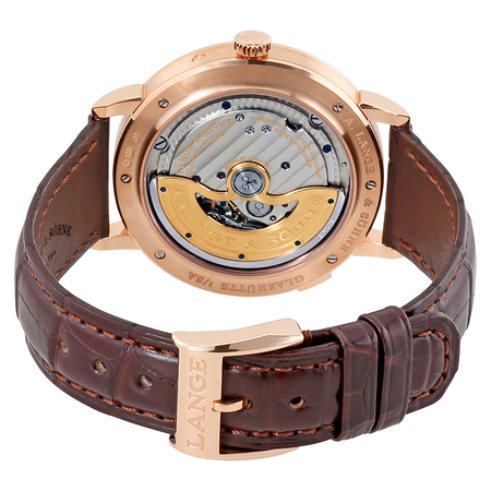 A. Lange & Sohne A Lange & Sohne Saxonia Moon Phase Silver Dial Automatic Men's Watch 384.032
