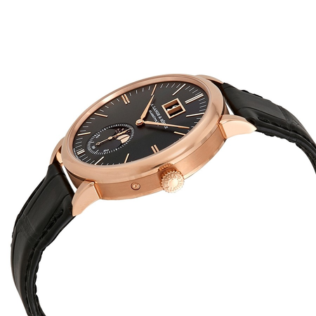 A. Lange & Sohne Saxonia Moon Phase Automatic Black Dial Men's Watch 384.031