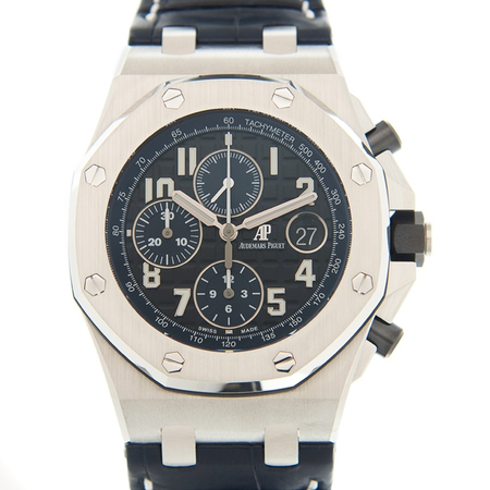 Audemars Piguet Royal Oak Offshore Black Dial Men's Chronograph Watch 26470ST.OO.A028CR.01