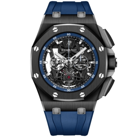 Audemars Piguet Royal Oak Offshore Tourbillon Chronograph Hand Wind Men's Watch 26407CE.OO.A003CA.01