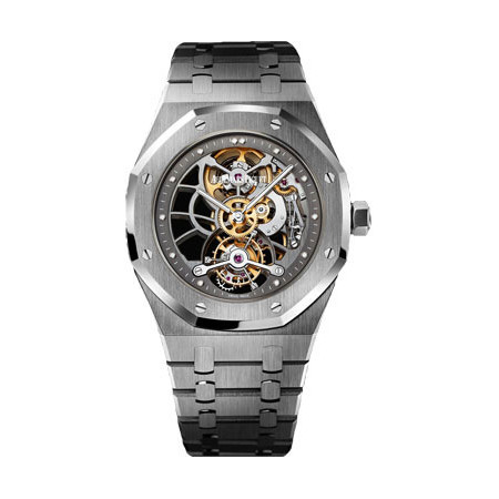 Audemars Piguet Royal Oak Tourbillon Skeleton Dial Men's Watch 26511PTOO1220PT01 26511PT.OO.1220PT.01